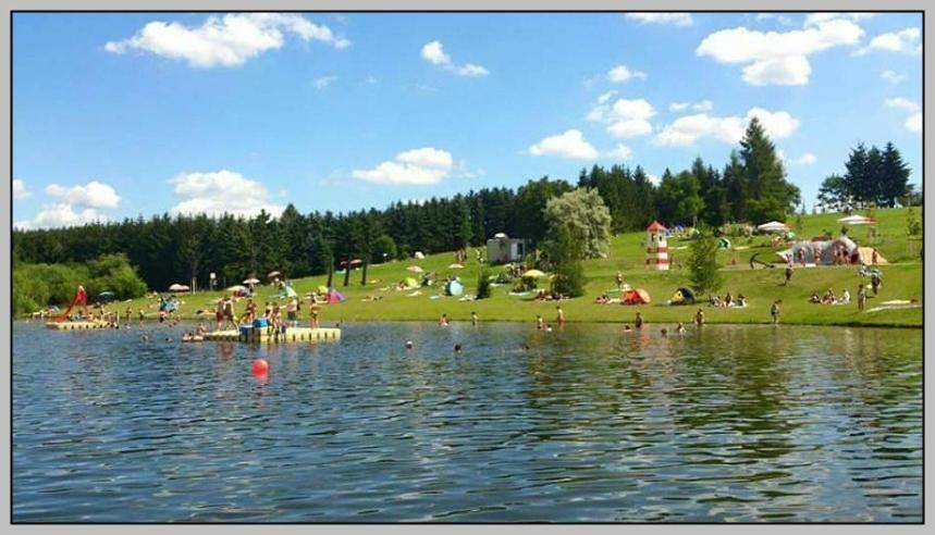 Bungalow Direkt Am Wasser Цойленрода Экстерьер фото