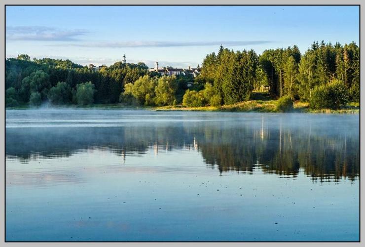 Bungalow Direkt Am Wasser Цойленрода Экстерьер фото